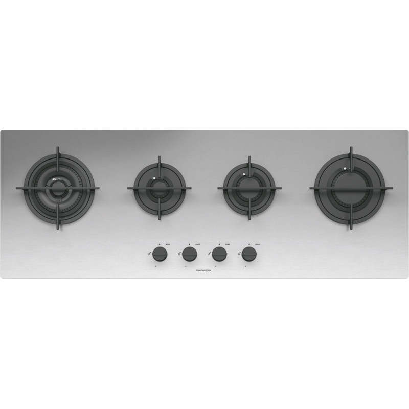 Barazza 1PMD104 piano cottura Acciaio inox Da incasso Gas 4 Fornello(i) Fino al 55% di sconto