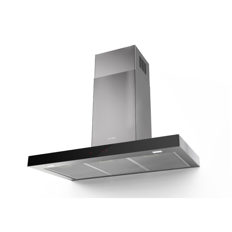 FABER S.p.A. Stilo Glass Smart A90 Cappa aspirante a parete Acciaio inox 690 m³/h B Discount Store per i nuovi prodotti