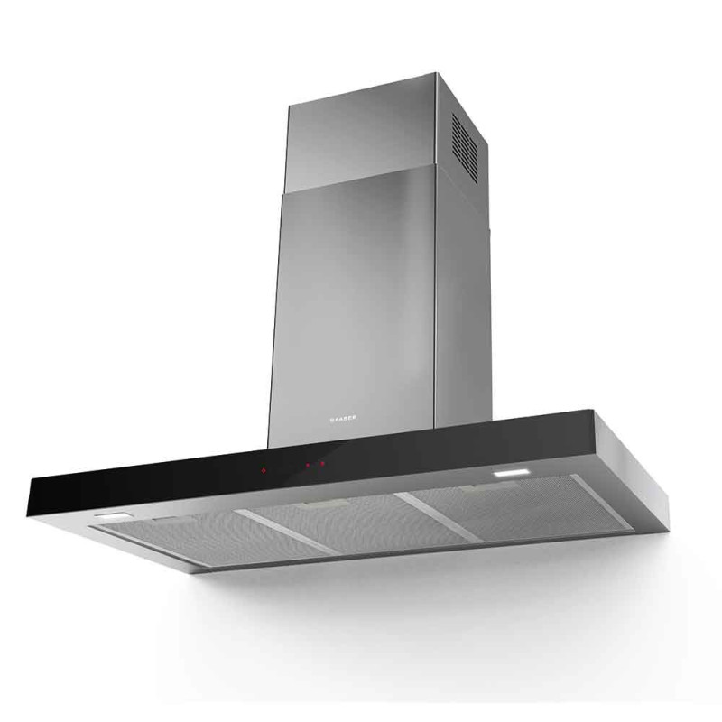 FABER S.p.A. Stilo Glass Smart A60 Cappa aspirante a parete Acciaio inox 690 m³/h B Solo un giorno rimasto