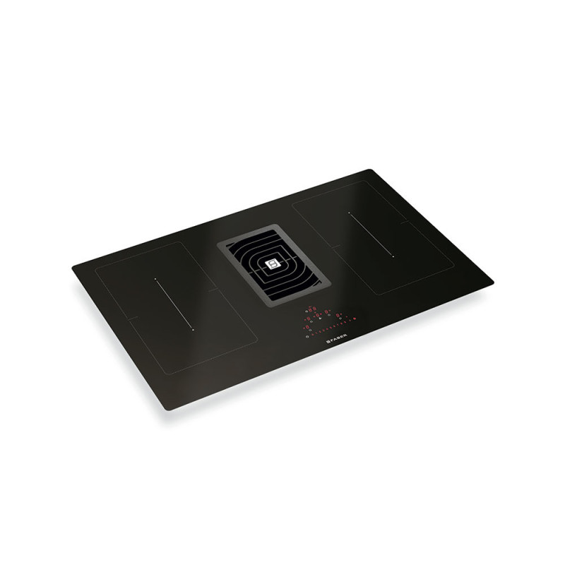 FABER S.p.A. Hob Galileo Smart BK Glass A830 Nero Da incasso 83 cm Piano cottura a induzione 4 Fornello(i) 50% di sconto con spedizione gratuita
