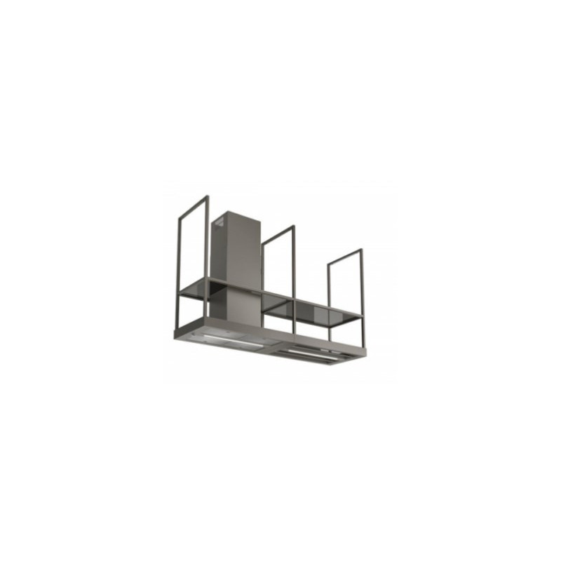 FABER S.p.A. T-Shelf EV8 Titanium Matt A180 Cappa aspirante a isola Titanio 700 m³/h C Italy