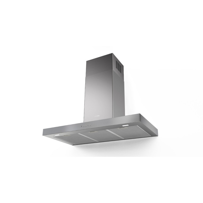 FABER S.p.A. Stilo Comfort WH Matt A90 Cappa aspirante a parete Acciaio inox 690 m³/h B Pezzi Unici