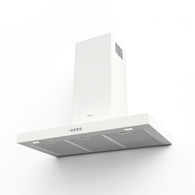 FABER S.p.A. Stilo Comfort WH Matt A120 Cappa aspirante a parete Bianco 690 m³/h B Soddisfazione Garantita