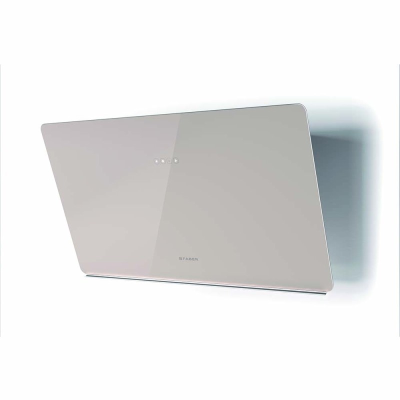 FABER 330.0615.674 cappa aspirante a parete glam light zero drip 730m³/h classe b vetro sabbia opaco Negozi Online