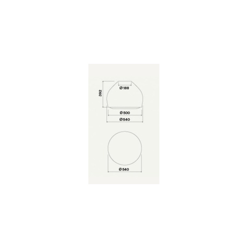 Falmec Sophie Sospeso Grigio 600 m³/h Shopping online