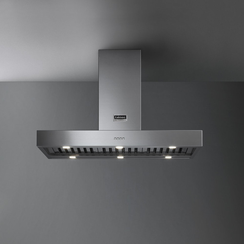 Falmec Line Pro Cappa aspirante a isola Acciaio inox 1000 m³/h B Grandi sconti