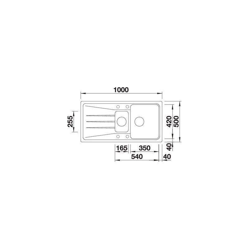 BLANCO 1519858 Sona 6 S lavello 1 vasca+vaschetta+gocciolatoio 100x50cm Silgranit Tartufo 50% di sconto con spedizione gratuita
