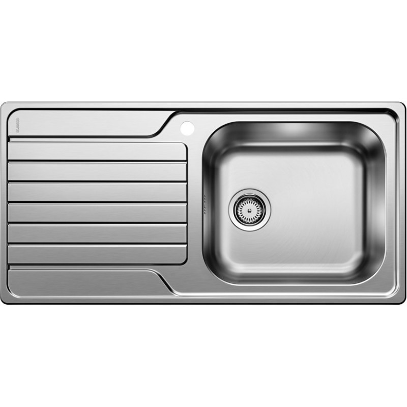 BLANCO 1336786 Lavello Dinas XL 6 S 1 vasca Dx 100x50cm Acciaio Inox Qualità