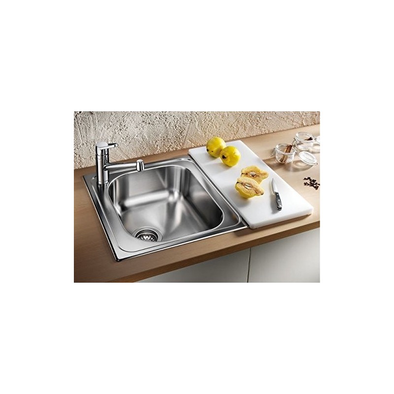 BLANCO 1619425 Lavello Tipo 45 1 vasca 48x50cm Acciaio Inox Spedizione Gratuita