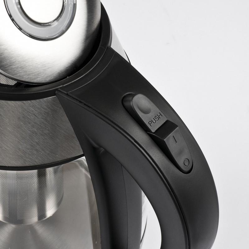 G3 Ferrari BolleBlu bollitore elettrico 1 8 L 2200 W Nero Acciaio inox Trasparente Moda