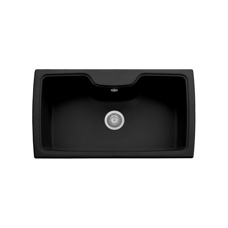 TELMA HR0860.26 Lavello NAIKY 1 vasca 880x500 mm Telmagranit nero opaco Offerta temporanea