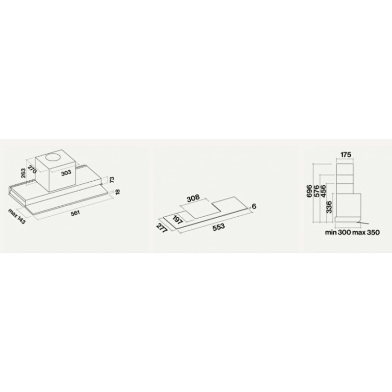 Falmec Move Integrato Bianco 800 m³/h B ACQUISTA ORA