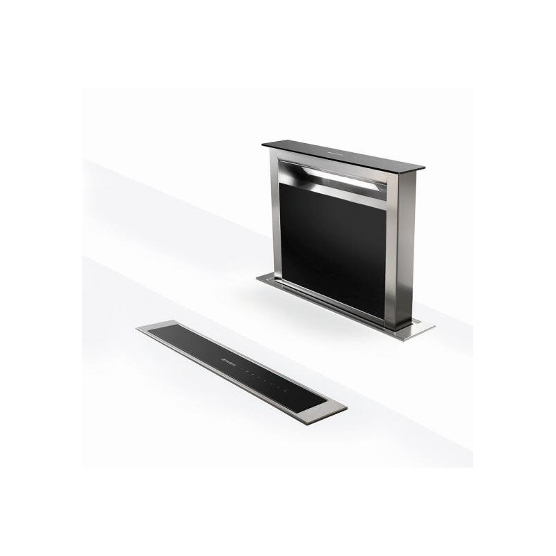 FABER S.p.A. Fabula Plus Evo+BK A60 Aspirazione verso il basso Nero 630 m³/h B Negozi Online