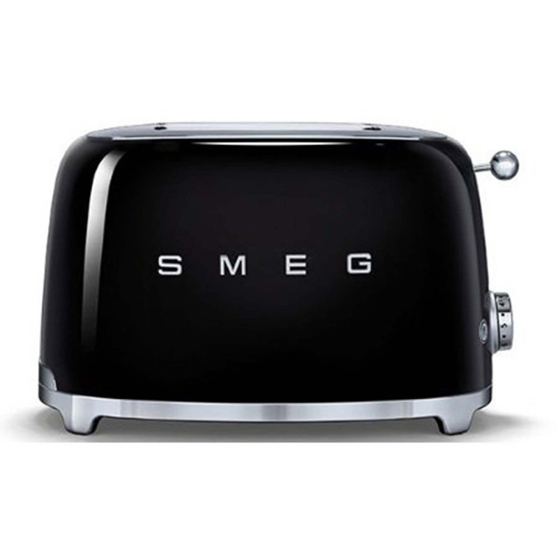 Smeg Tostapane 50's Style – Nero LUCIDO 2x2 – TSF01BLEU Online Outlet