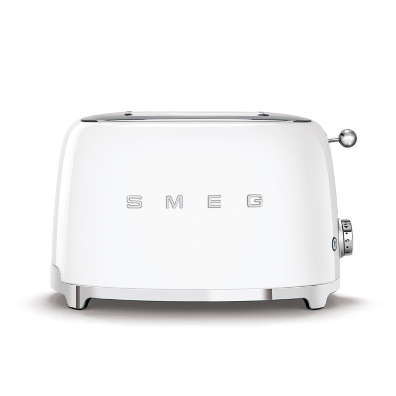 Smeg Tostapane 50's Style - Bianco LUCIDO 2x2 - TSF01WHEU Offerta temporanea