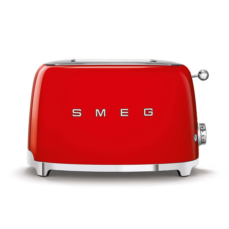 Smeg Tostapane 50's Style – Rosso LUCIDO 2x2 – TSF01RDEU Offerte esclusive