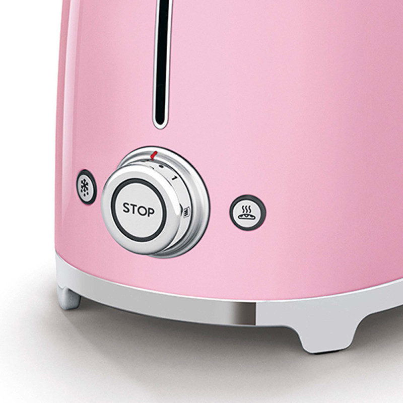 Smeg Tostapane 50's Style – Rosa LUCIDO 2x2 – TSF01PKEU Lightning offer
