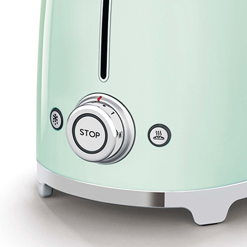 Smeg Tostapane 50's Style – Verde Pastello LUCIDO 2x2 – TSF01PGEU Grandi sconti
