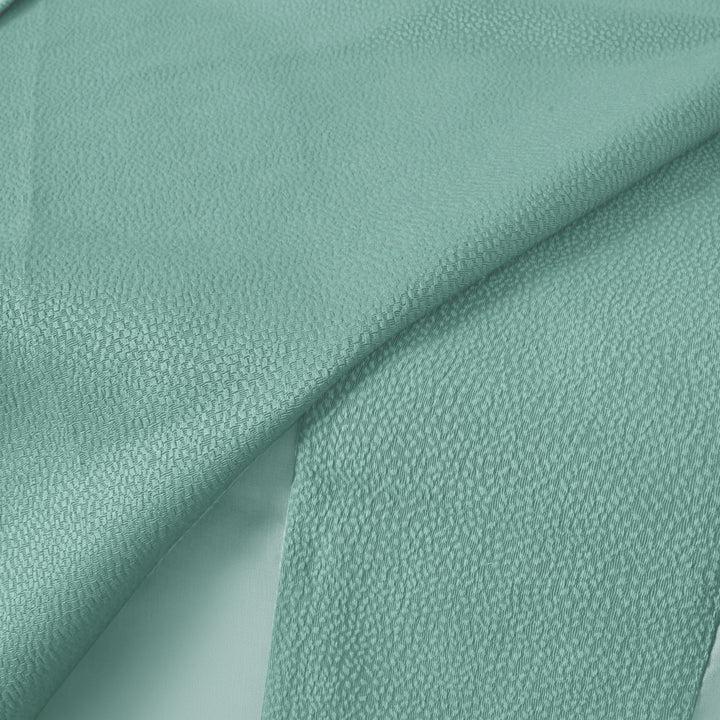 Zenoni & ColombiCompleto copriletto con federe in cotone Jacquard Keppler Verde Acqua Vendita