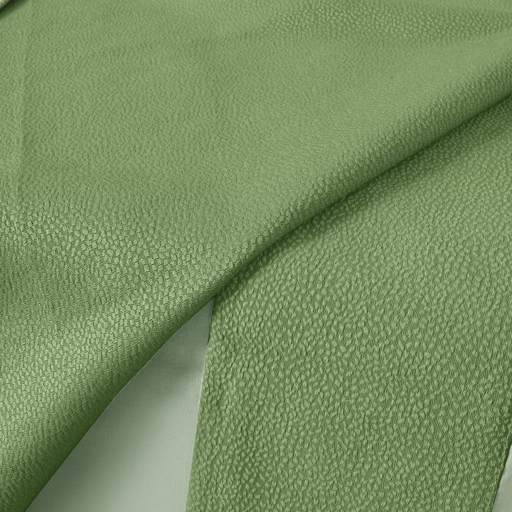 Zenoni & ColombiCompleto copriletto con federe in cotone Jacquard Keppler Verde Chiaro Promozione
