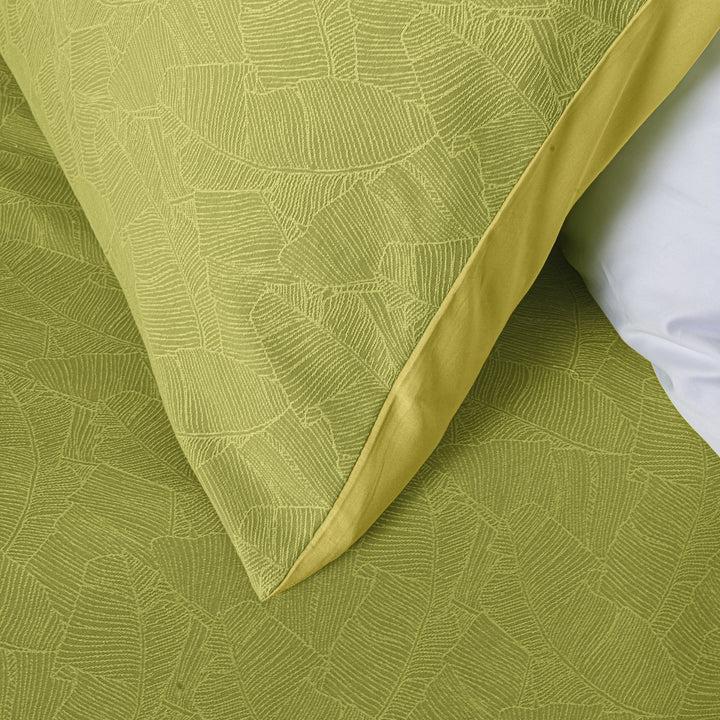 Zenoni & ColombiCompleto Copriletto con federe in cotone Jacquard Giungla Verde Acquista Ora