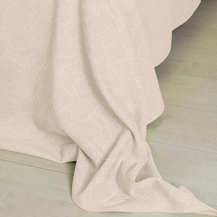 Zenoni & ColombiCompleto Copriletto con federe in cotone Jacquard Giungla Perla Shopping Online