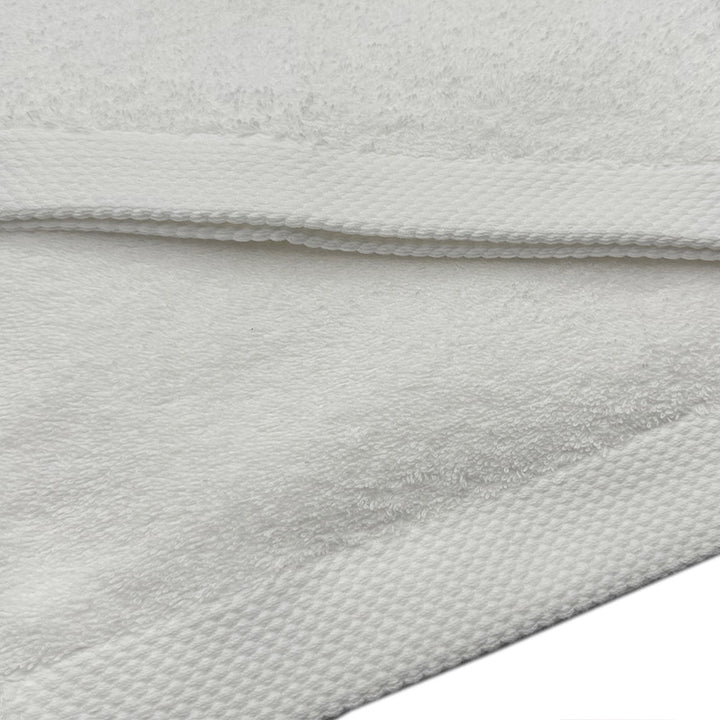 Zenoni & ColombiCoppia Ospite e Salvietta in spugna 550 gr Bianco Presa