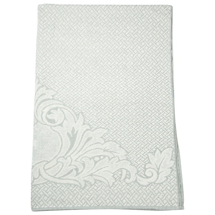 Zenoni & ColombiAsciugamani Cordoba in spugna jacquard 450 gr Grigio Vendita Economica