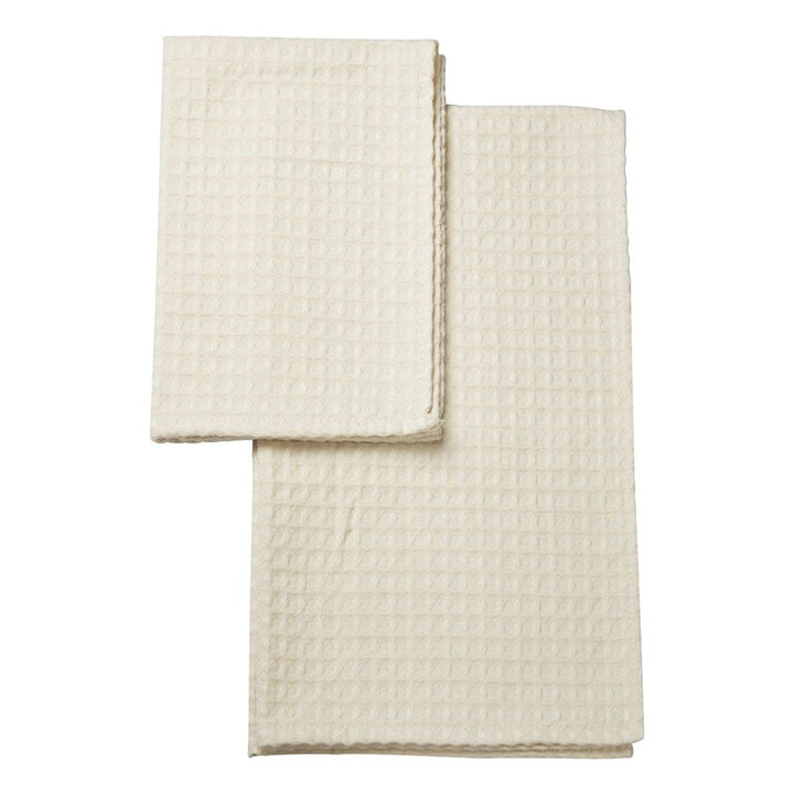 Zenoni & ColombiCoppia ospite+salvietta Nido d'apone 100% cotone Beige Italia