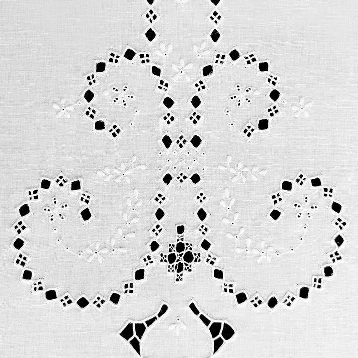 Zenoni & ColombiCoppia di Tende ricamate a mano in misto Lino Made in Italy variante Toscano 400 Shopping Online