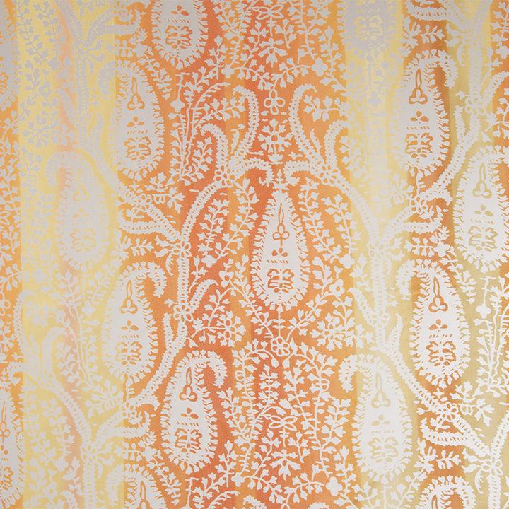 Zenoni & ColombiTenda in Organza Cachemire Arancione 140x290cm Fino Al -60%