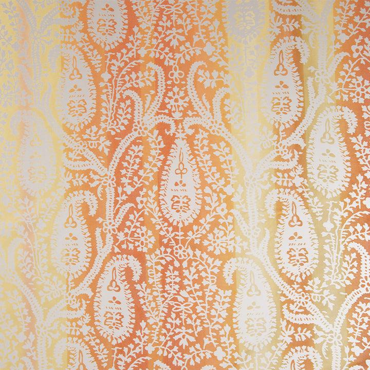Zenoni & ColombiTenda doppia in Organza Cachemire Arancione 140x290cm Shopping Online