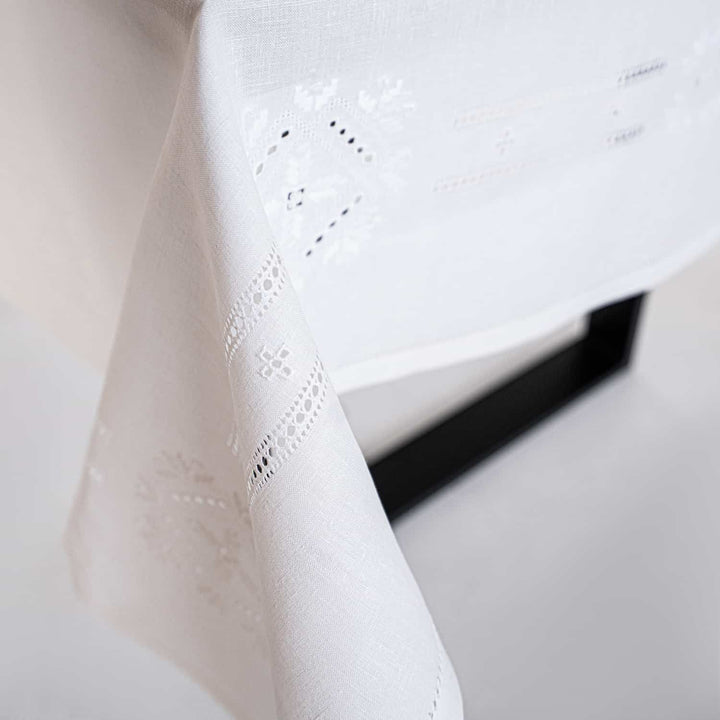 Zenoni & ColombiTovaglia Ricamata Punto Antico Toscano Moda