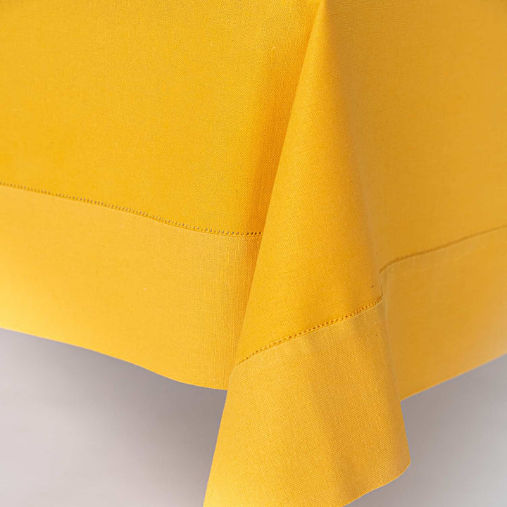 Zenoni & ColombiTovaglia Ricamata Federico Giallo Soddisfazione Garantita