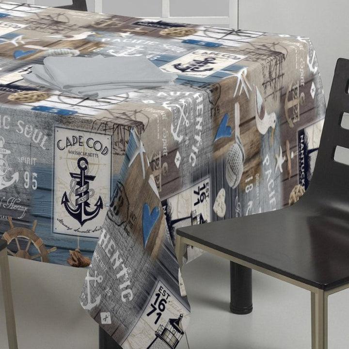 Zenoni & ColombiTovaglia con fantasia Mare 100% Cotone stampato Fino Al -60%