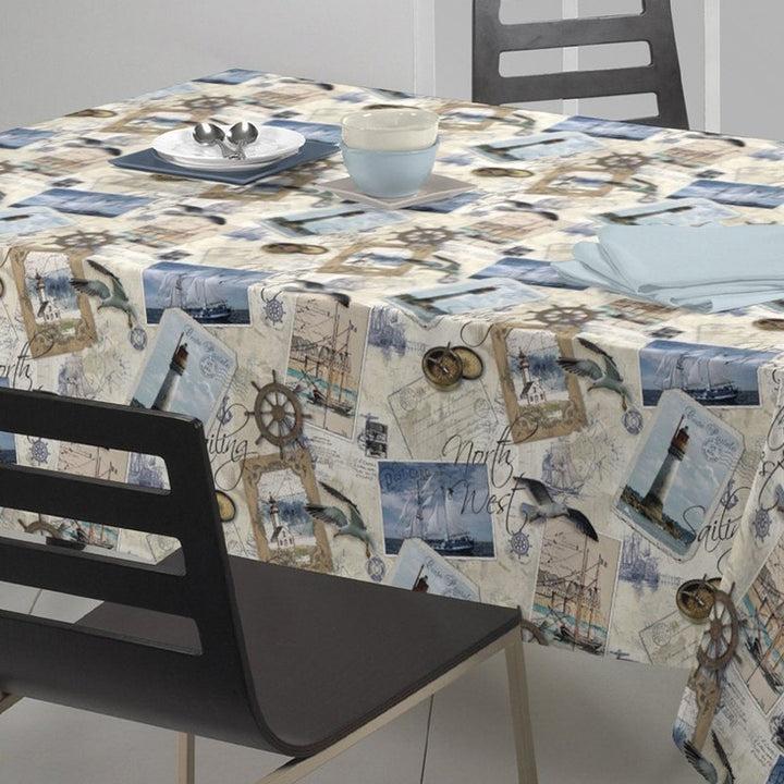 Zenoni & ColombiTovaglia con fantasia Cartolina 100% Cotone stampato Shopping Online