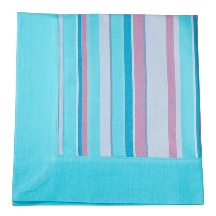 Zenoni & ColombiTovaglia in cotone tinto in filo Provencal Azzurro Convenienza