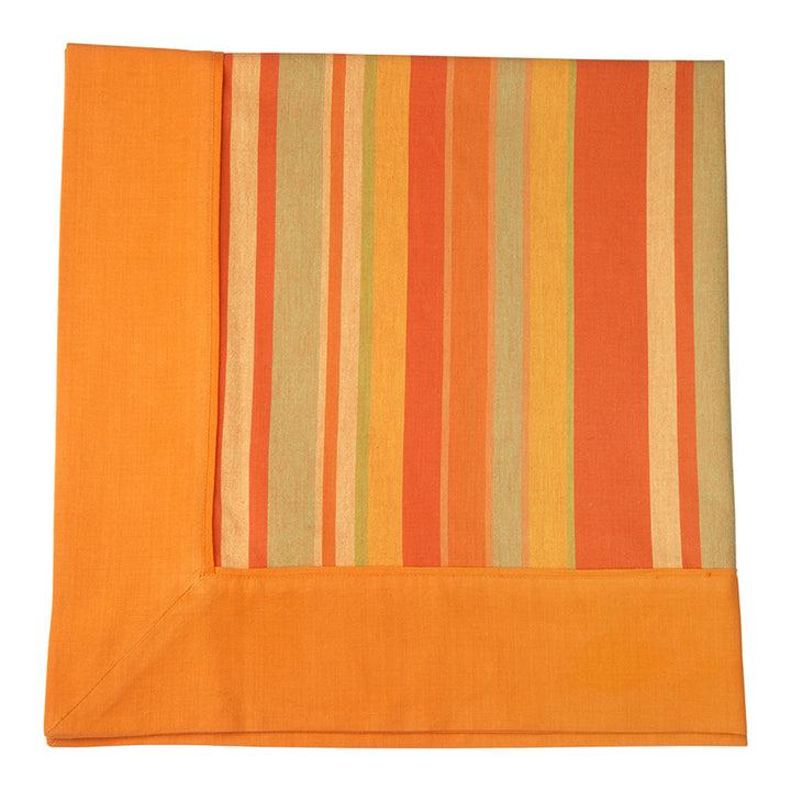 Zenoni & ColombiTovaglia in cotone tinto in filo Provencal Arancione Presa