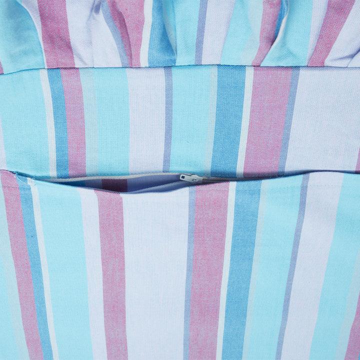 Zenoni & ColombiCopricuscino per sedia Provencal 100% cotone Azzurro Negozio