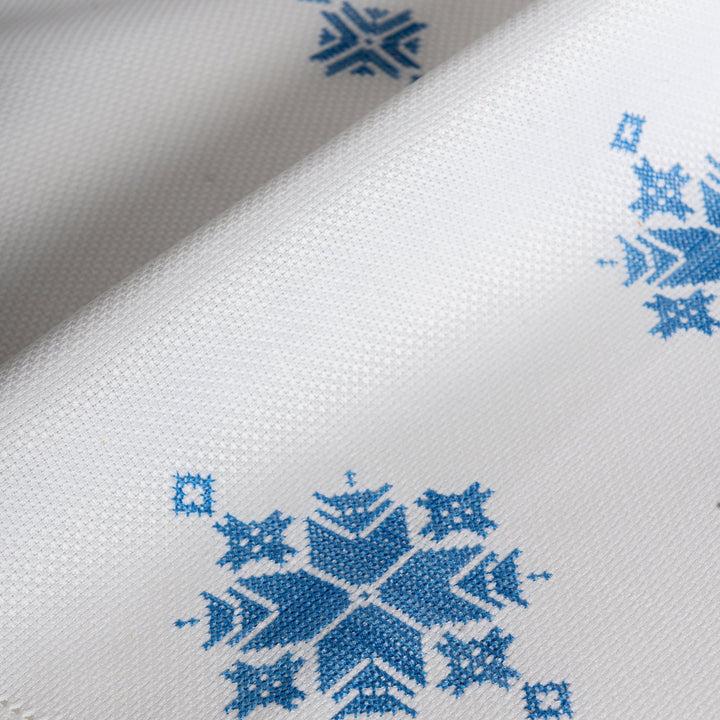 Zenoni & ColombiRunner ricamato a mano in puro cotone Made in Italy Blue Moon Offerte giornaliere