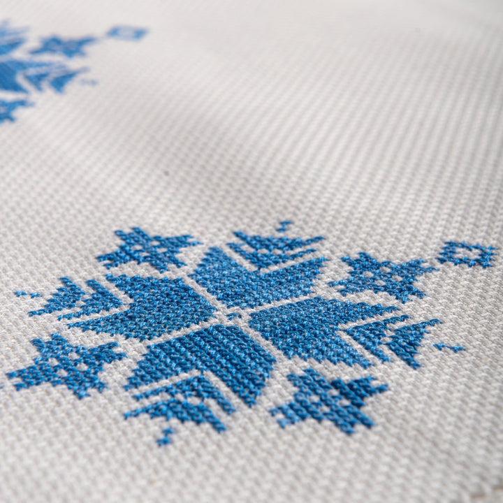 Zenoni & ColombiRunner ricamato a mano in puro cotone Made in Italy Blue Moon Offerte giornaliere