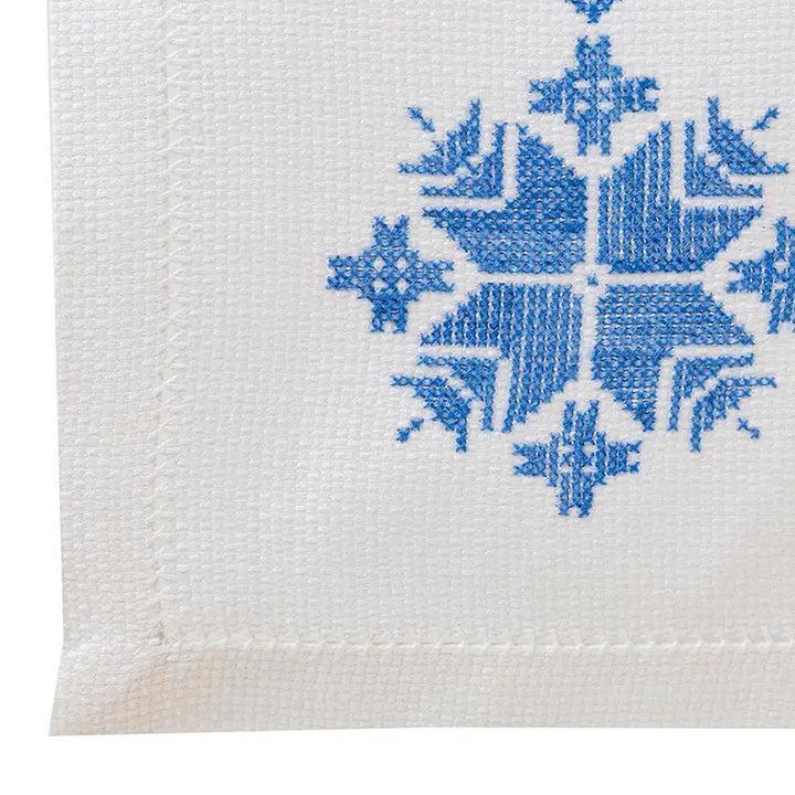 Zenoni & ColombiRunner ricamato a mano in puro cotone Made in Italy Blue Moon Offerte giornaliere