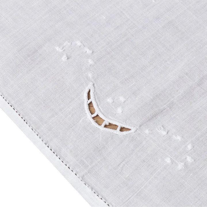 Zenoni & ColombiCentrotavola ricamato a mano in misto Lino e Cotone Made in Italy variante Toscano Offerte