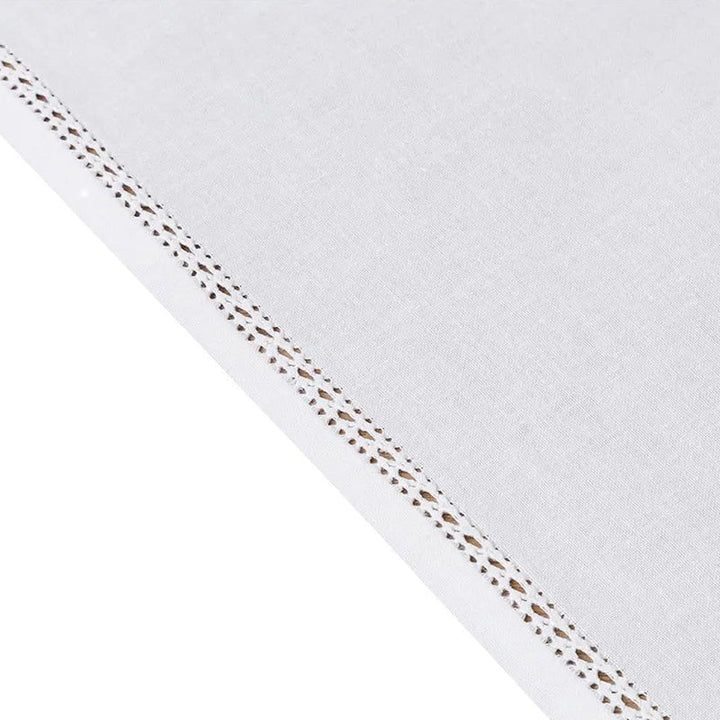 Zenoni & ColombiCentrotavola ricamato a mano in puro cotone Made in Italy variante Nicola Vendita Economica
