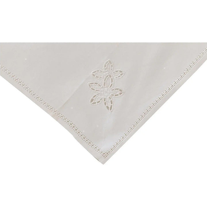 Zenoni & ColombiCentrotavola ricamato a mano in puro cotone Made in Italy variante Nicola Vendita Economica